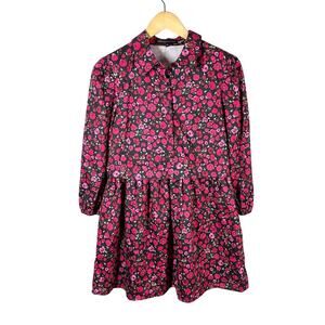 English Factory Women's Floral-Print Mini Shirtdress Size XS